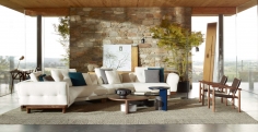 Стул с подлокотниками DORON HOTEL фабрики CASSINA