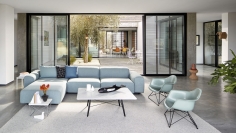 Стул с подлокотниками Eames Fiberglass фабрики Vitra