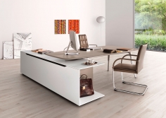 Стул с подлокотниками George Cantilever фабрики Walter Knoll