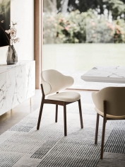 Стул с подлокотниками HOLLY WOODEN фабрики CALLIGARIS