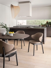 Стул с подлокотниками HOLLY WOODEN фабрики CALLIGARIS