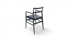 Стул с подлокотниками LEGGERA фабрики CASSINA