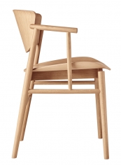 Стул с подлокотниками N01 фабрики FRITZ HANSEN