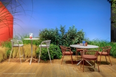 Стул с подлокотниками PANAREA 3675 фабрики PEDRALI