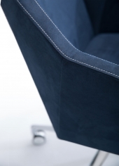 Стул без подлокотников CARVER 1258/00 фабрики Casala