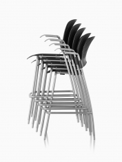 Стул высокий Caper Stacking фабрики Herman Miller