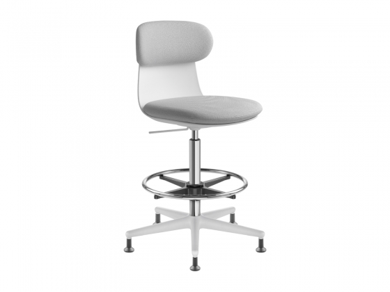Стул высокий Zoe 223-WH фабрики LD SEATING