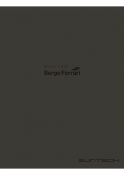 Suntech - Serge Ferrari Sample Catalogue (en)