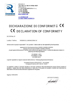 DECLARATION OF CONFORMITY CARRIE (it, en)