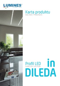 Profile inDILEDA LUMINES Lighting | Data sheet