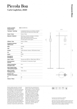 Firmamento Milano PICCOLA BOA lecture (it, en)