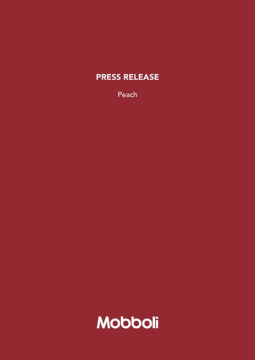 Mobboli Press Release Peach (en)