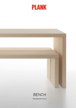 PLANK BENCH catalogue (it, en, de)