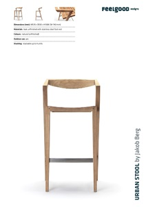 Urban Teak Stool (en)