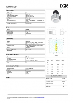 DGA TONO Am L30° Datasheet (en)