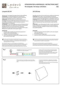 LUCCIOLA Instructions sheet (it, en)