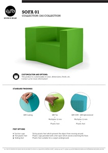 Product sheet - Dai Sofa 01