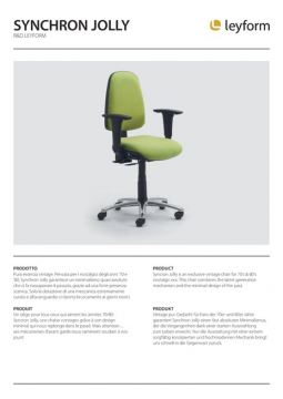 Synchron Jolly Brochure (it, en, fr, de)