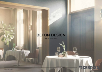BETON DESIGN Photo gallery 2021
