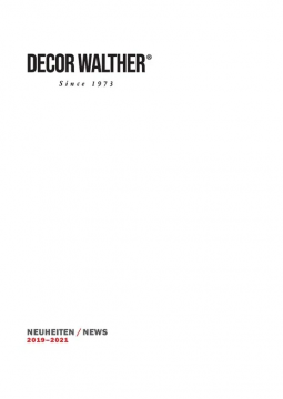 DECOR WALTHER - News 2019-2021 (en, de)