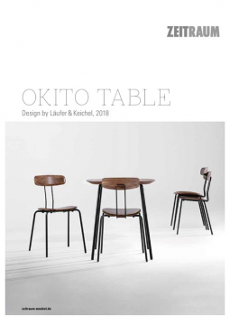 ZEITRAUM - OKITO table (de, en)