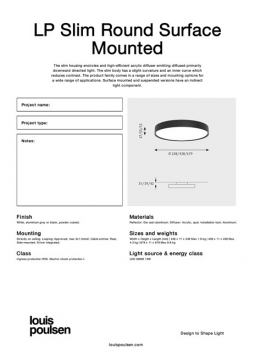 LP Slim Round Surface Mounted 91714 (en)