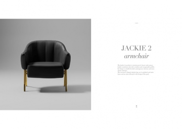Jackie armchair and pouf 2 (en)