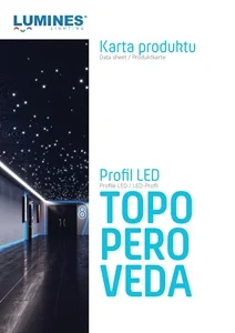Profile TOPO, PERO, VEDA LUMINES Lighting | Data sheet
