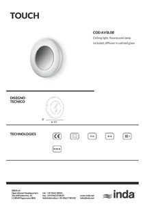 Inda - TECHINICAL SHEET AV0L0B (en)