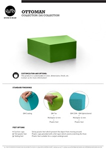 Product sheet - Dai Ottoman