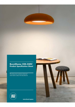 BuzziDome - Product Specification Sheet (en)