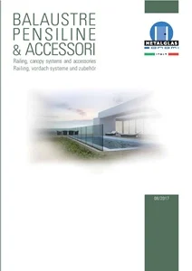 METALGLAS - Railing, canopy systems and accessories (it, en, de)