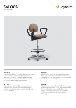 Saloon Brochure (it, en, fr, de)