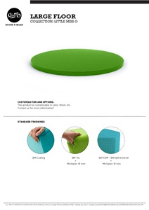 Product sheet - Little Miss O Large Floor