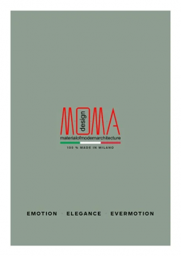 MOMA CATALOG II EMOTION ELEGANCE EVERMOTION (it, en, fr, de, es)