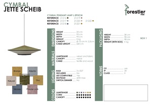 CYMBAL L Ø95cm (en)