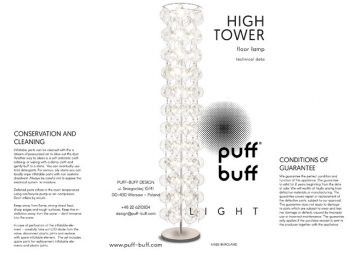 puff buff HIGH TOWER floor lamp (en)